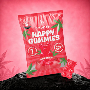 Gumisie CBD malina