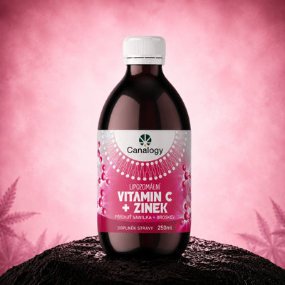 CBD Liposomalna witamina C z cynkiem