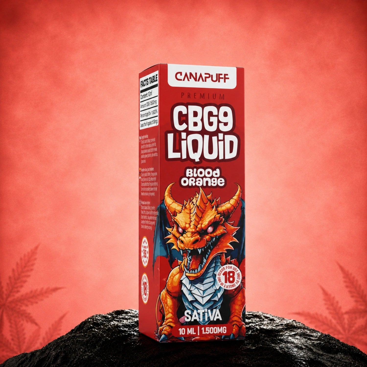 CBG9 Liquid Blood Orange 1500 mg