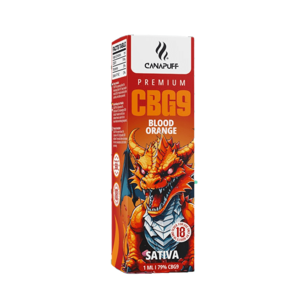 CBG9 Vape Blood Orange 79% 1ml