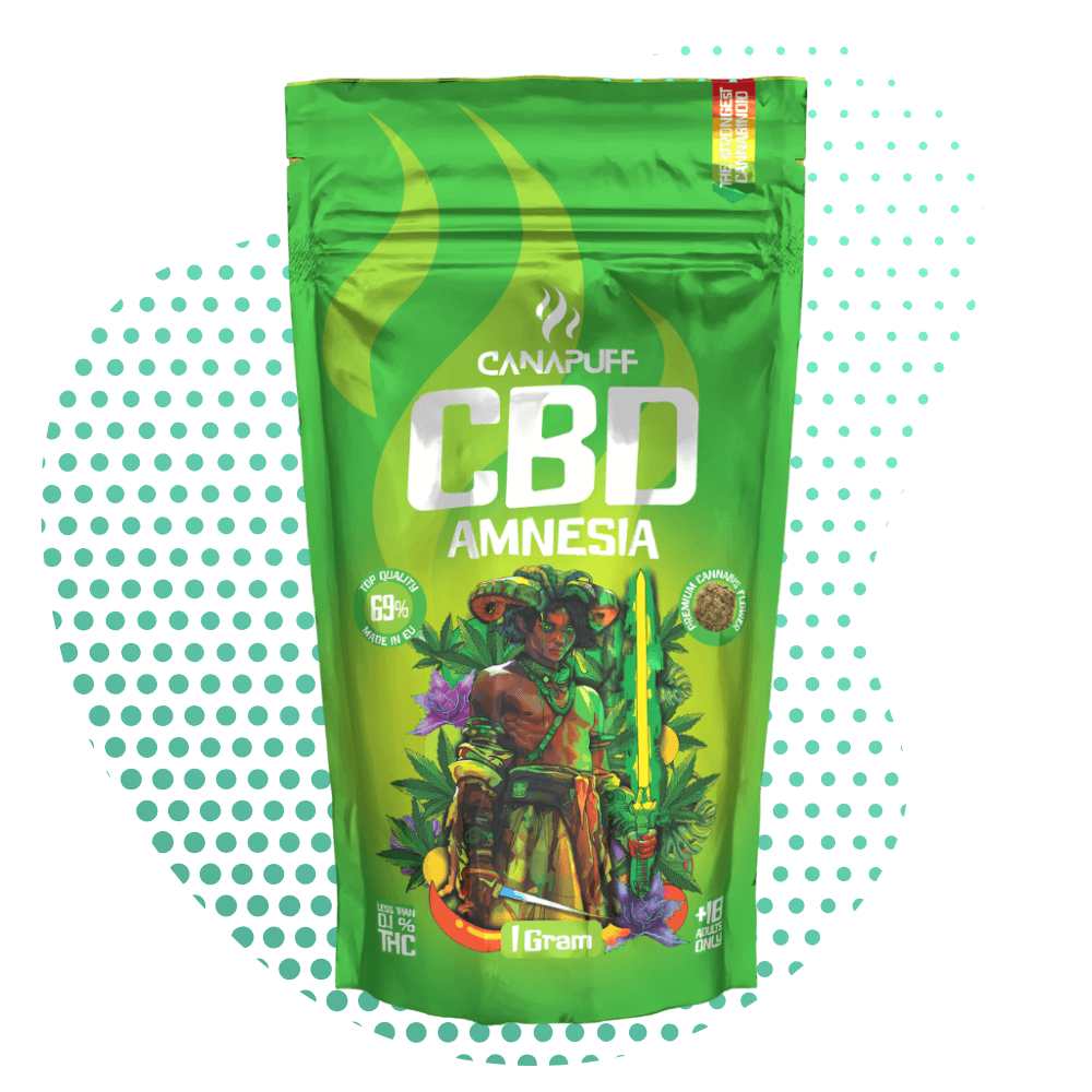 Canapuff - Amnesia 69% - CBD Blüten