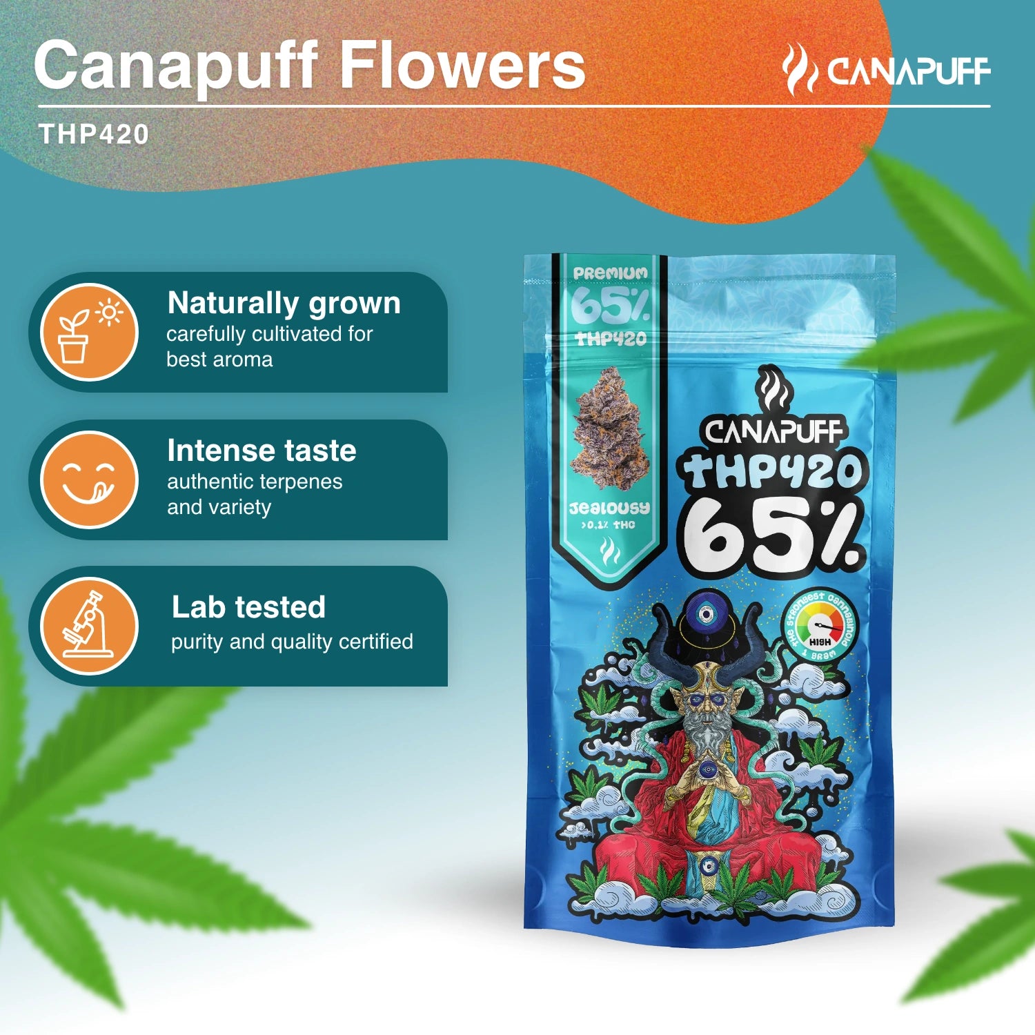 Eifersucht 65% - THP420 Blüten - Canapuff