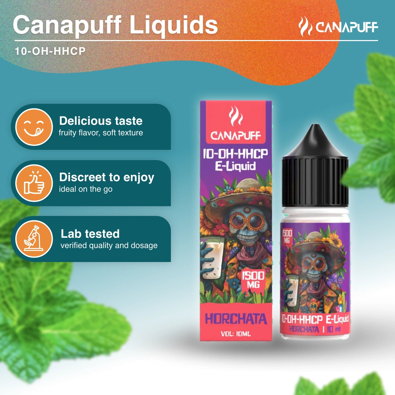 10-OH-HHCP Liquid 1.500mg - Horchata - Canapuff