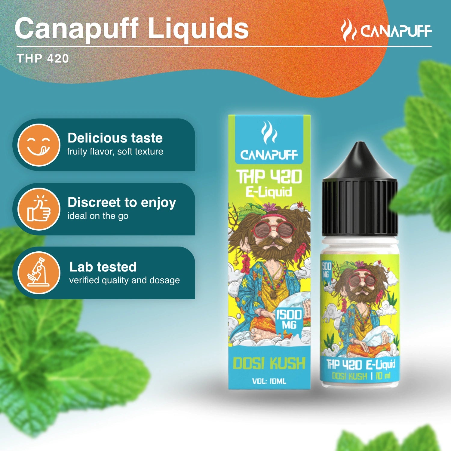 THP420 Liquid 1.500mg - Dosi Kush - Canapuff