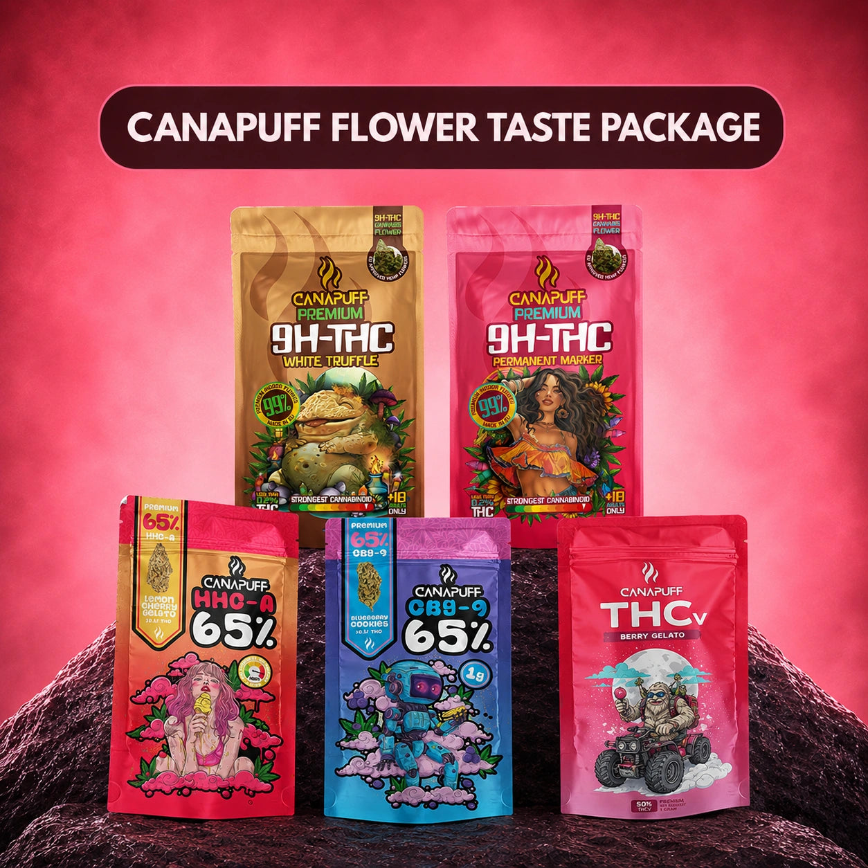 Canapuff Blüte Probierpaket