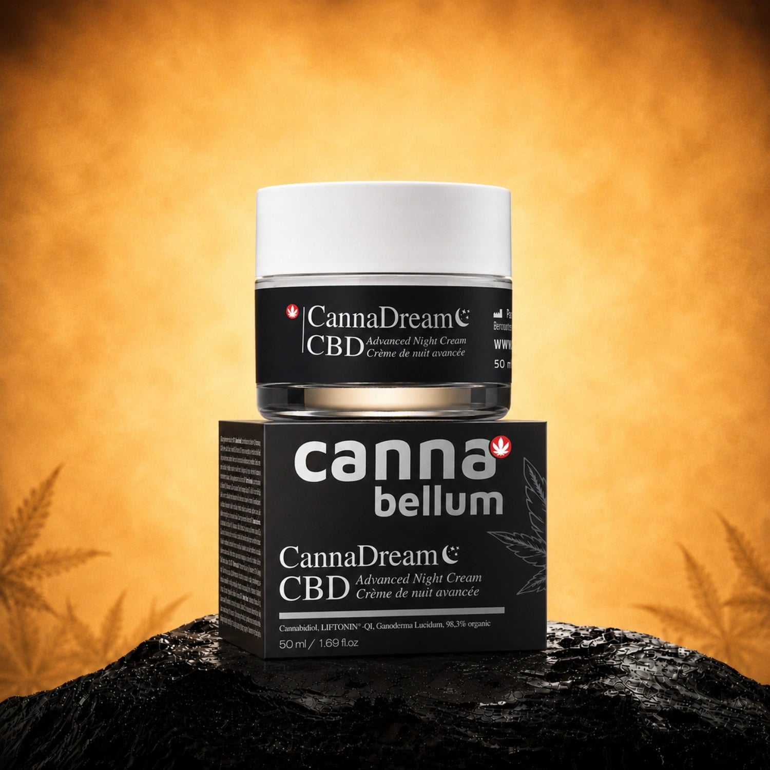 Cannabellum CBD CannaDream Nachtcreme 50ml - Palacio