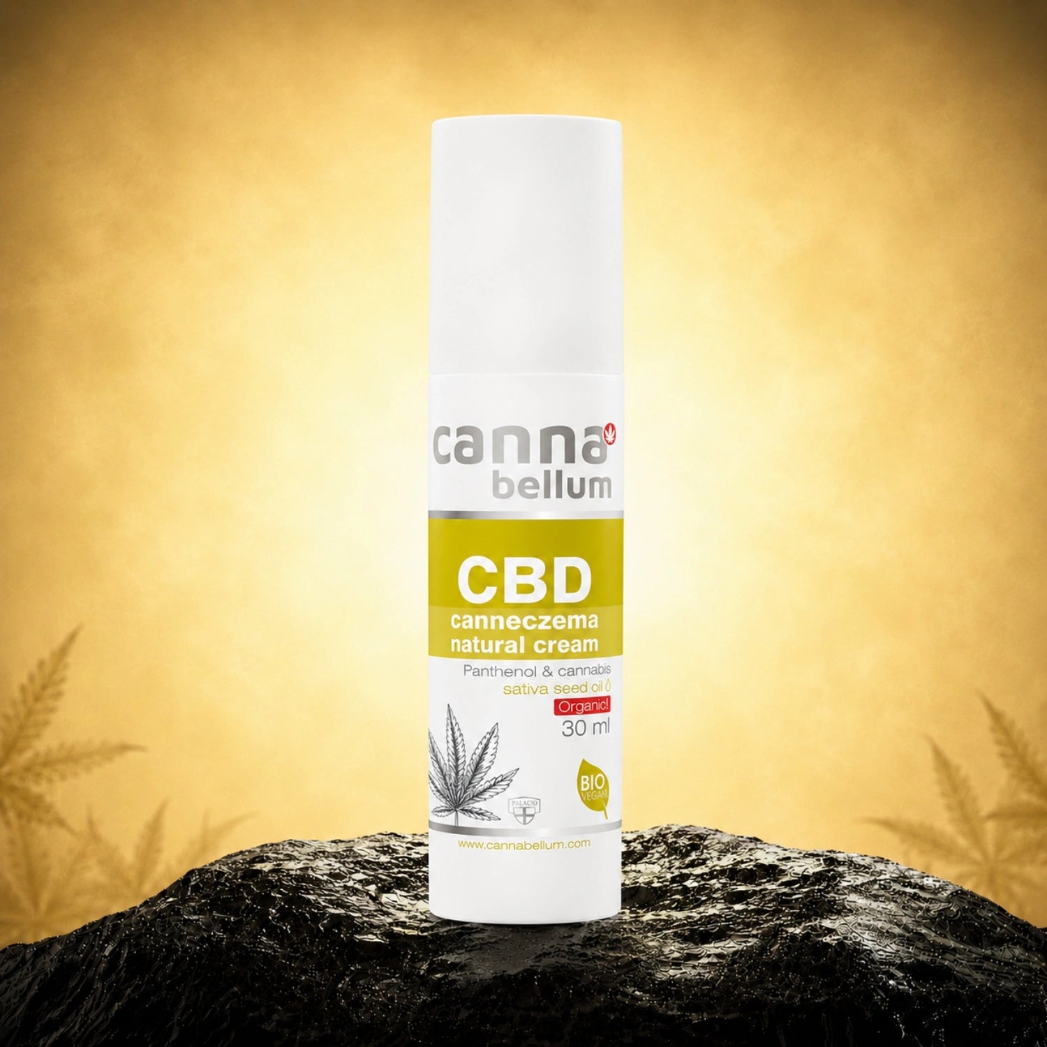 Cannabellum CBD Canneczema Hautcreme 30ml - Palacio