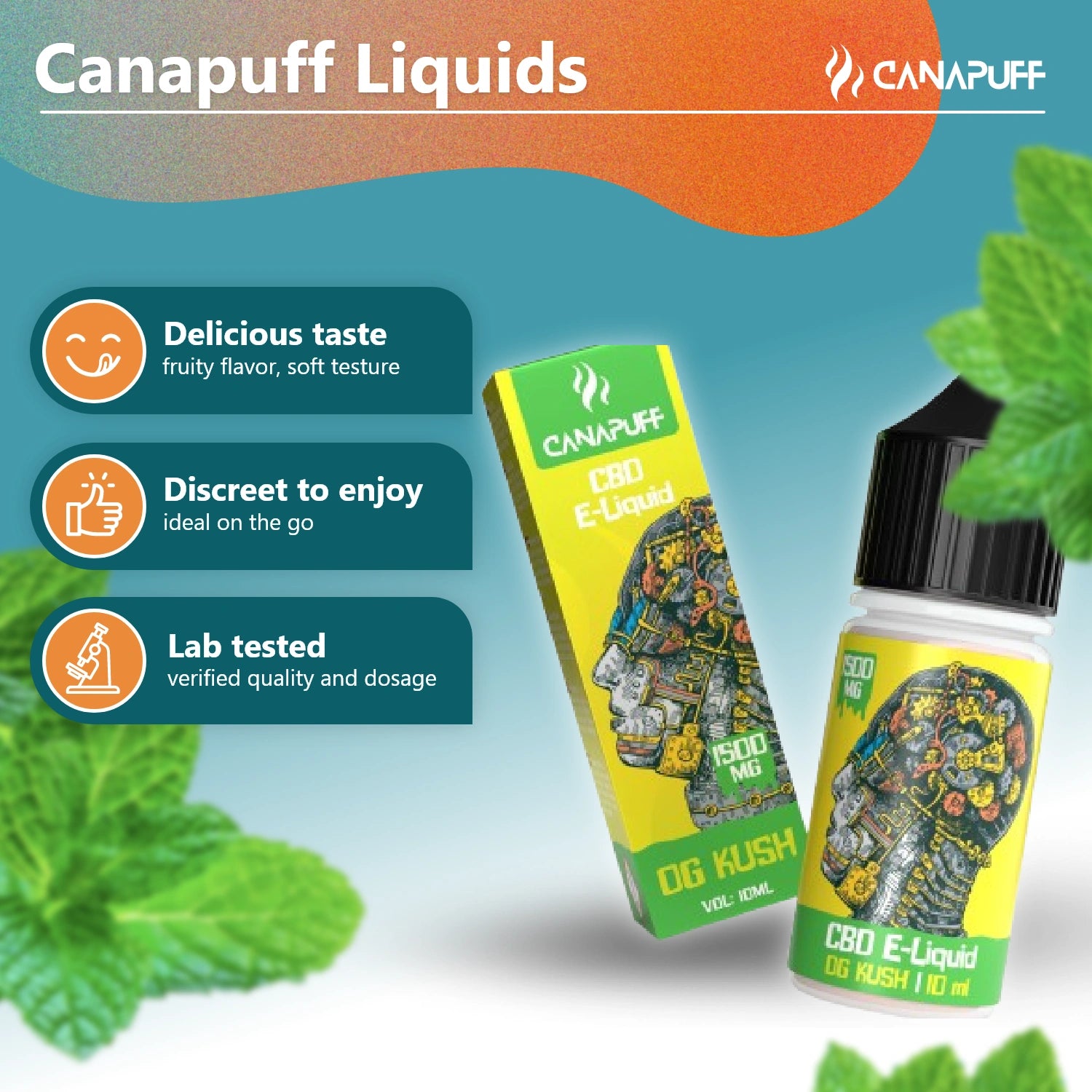 CBD Liquid OG Kush 1.500 mg