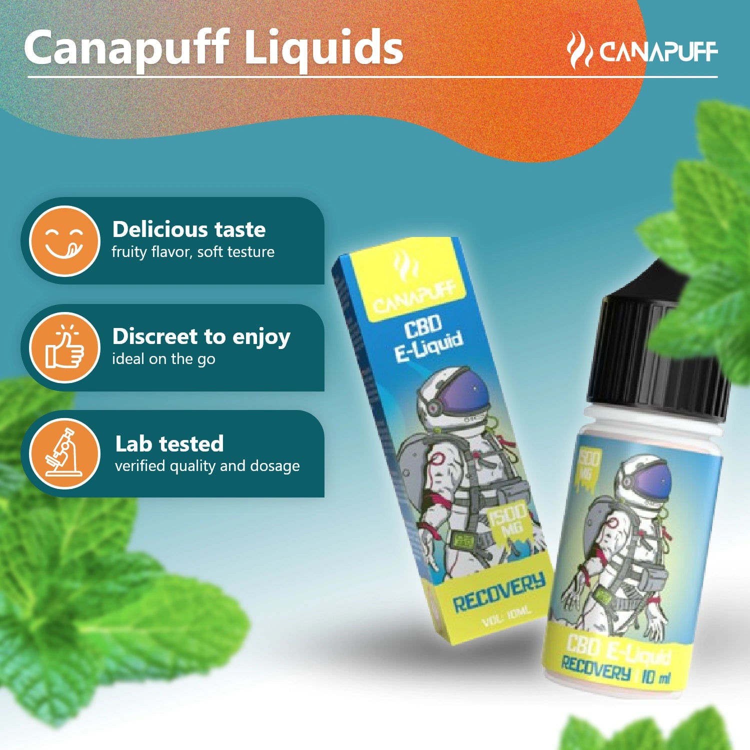 CBD Liquid 1.500mg - Erholung