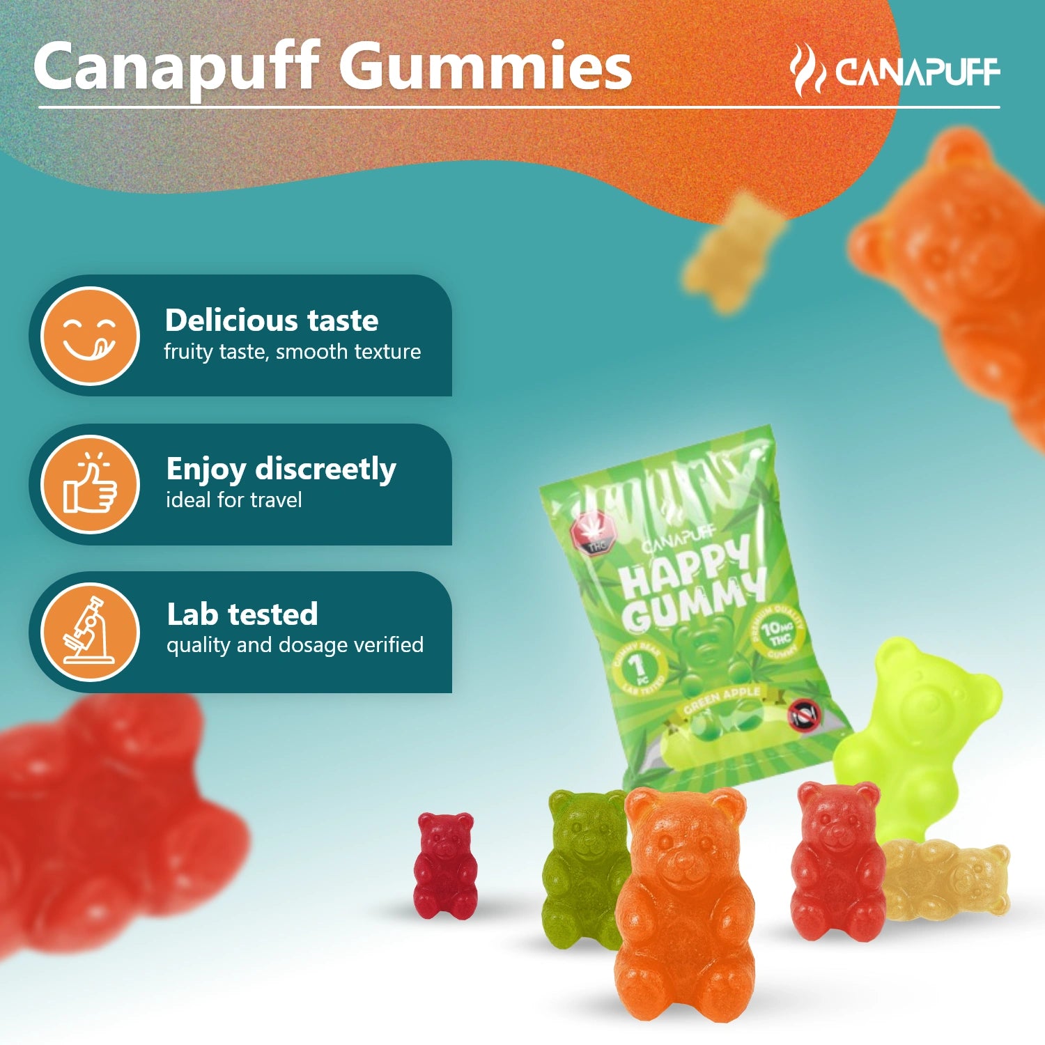 Delta 9 Gummy Green Appli