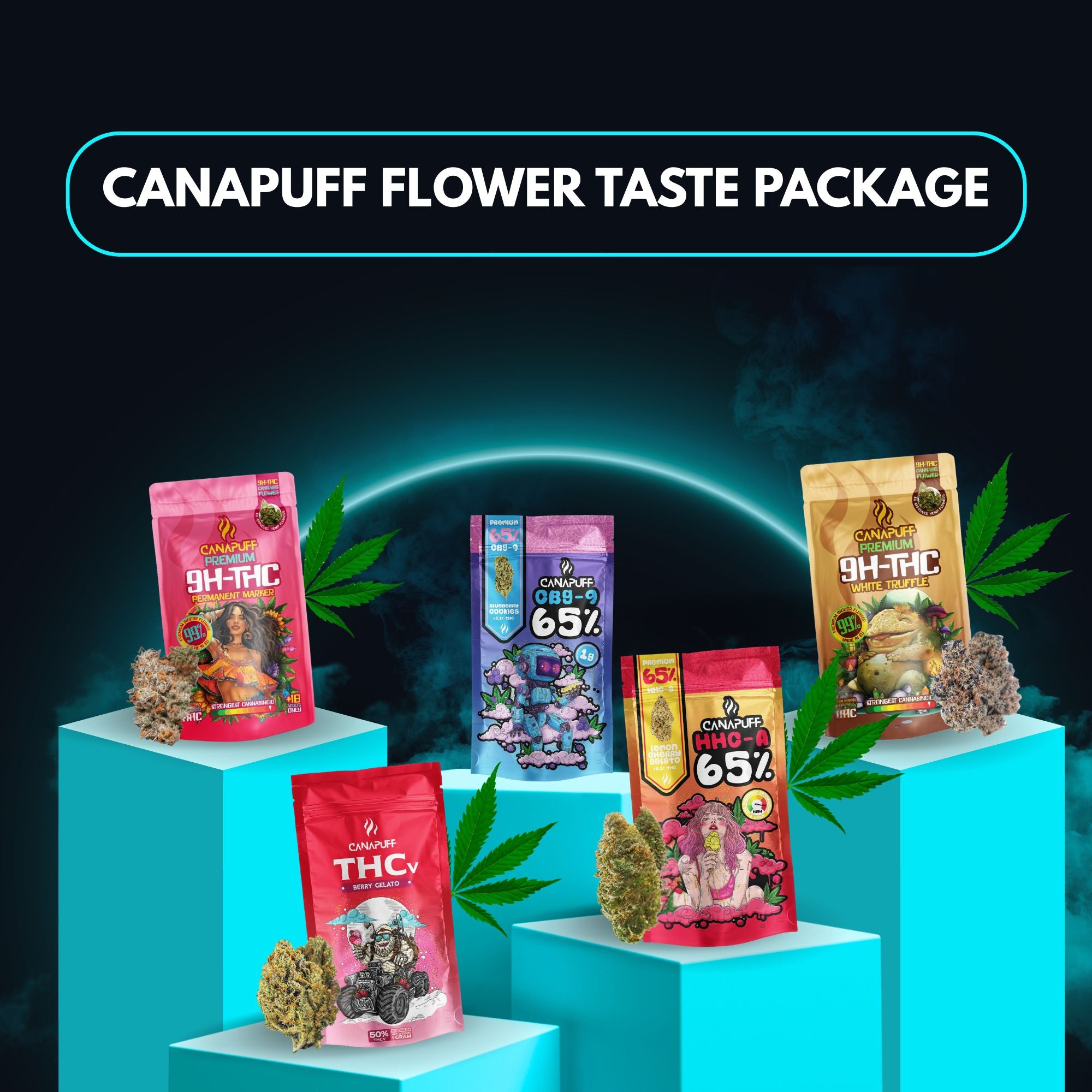 Canapuff Blüte Probierpaket