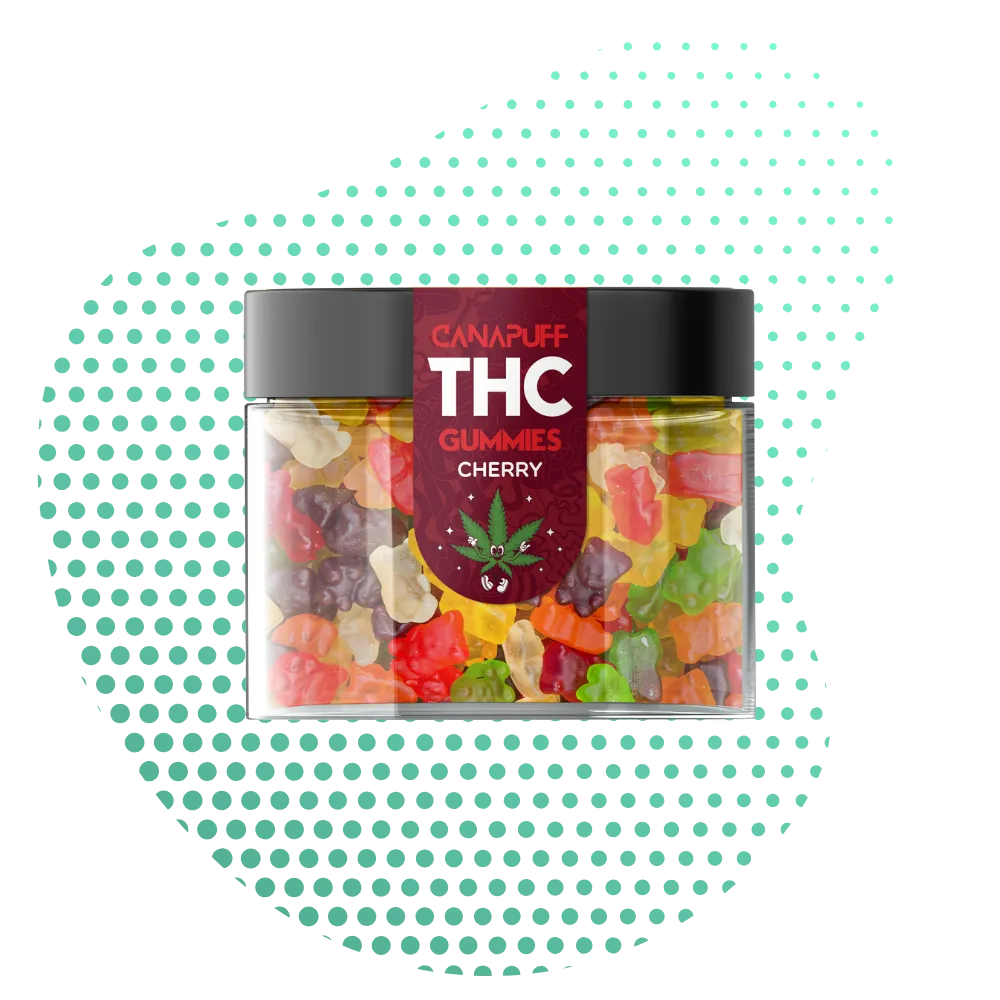 THC Gummibärchen Cherry-Canapuff
