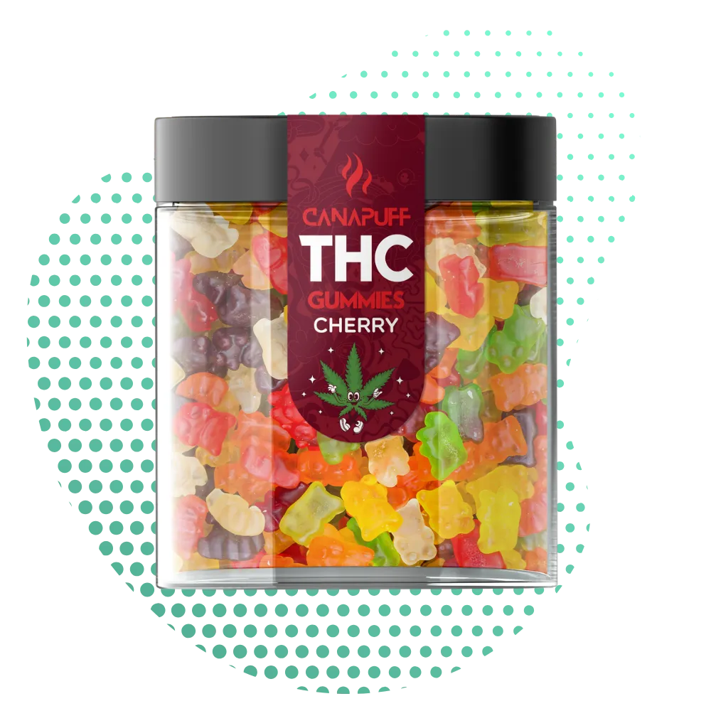 THC Gummibärchen Cherry-Canapuff