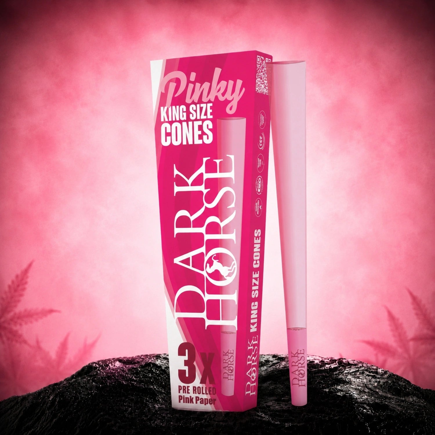 Cones Dark Horse Pink