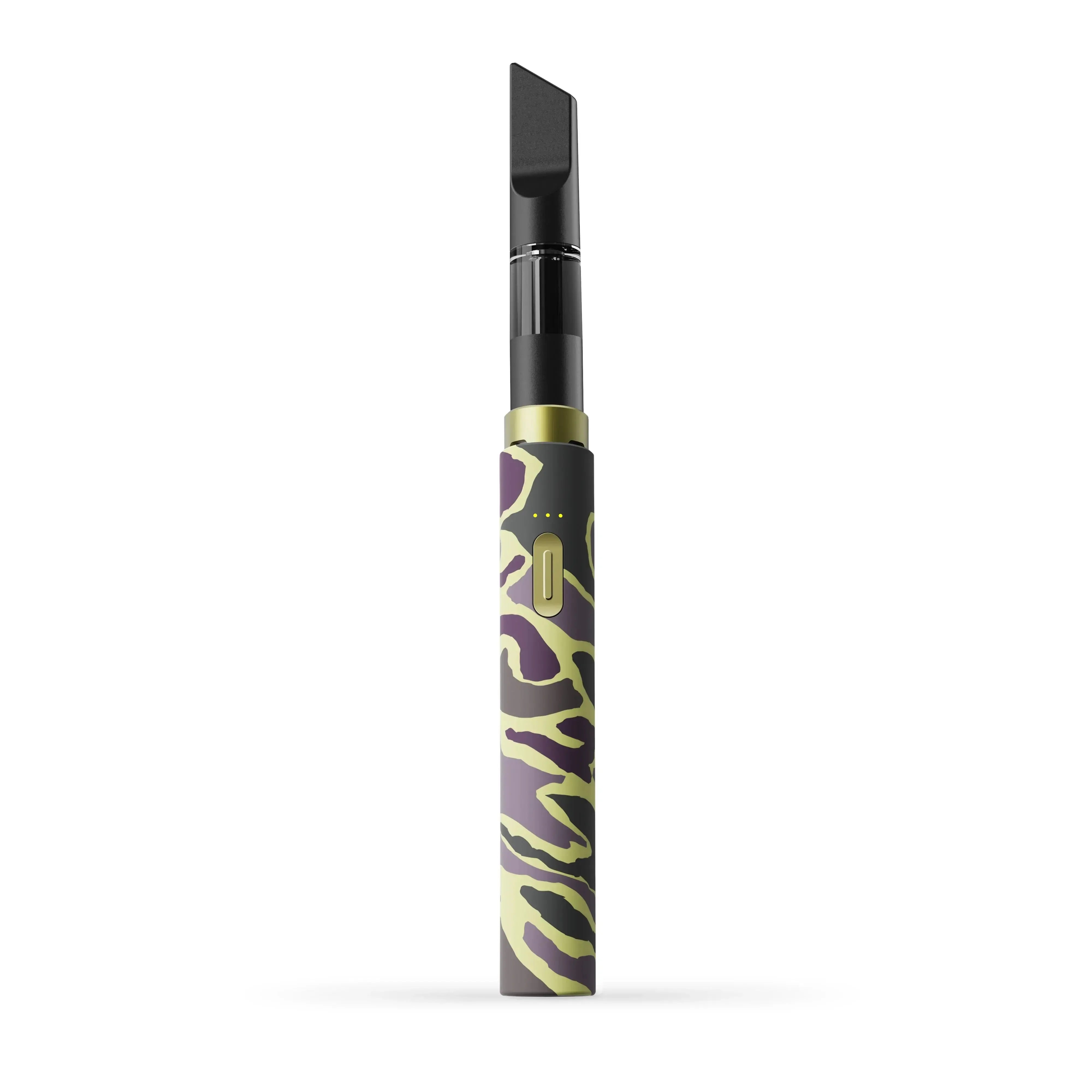 Vaporizer Pen im Camouflage-Muster mit goldenen Akzenten