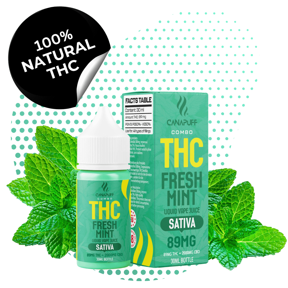 THC Liquid Frische Minze