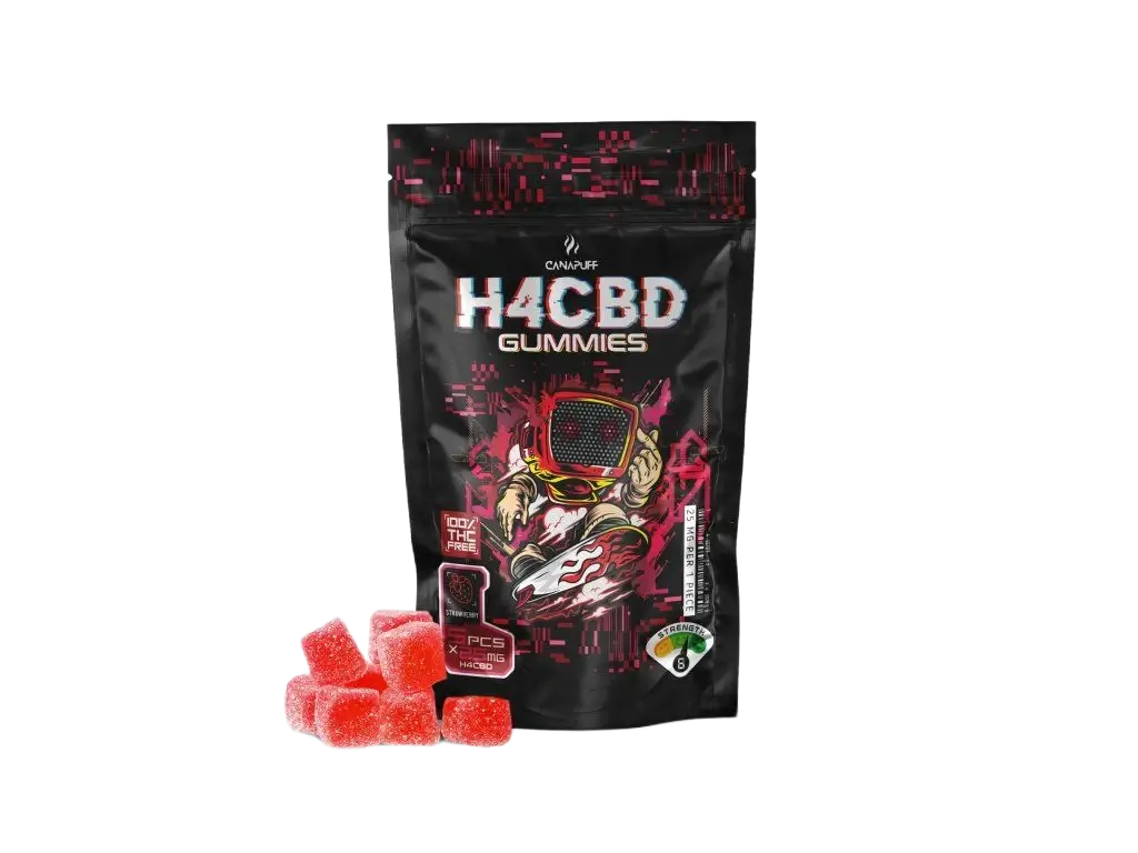 H4CBD Gummibärchen Strawberry