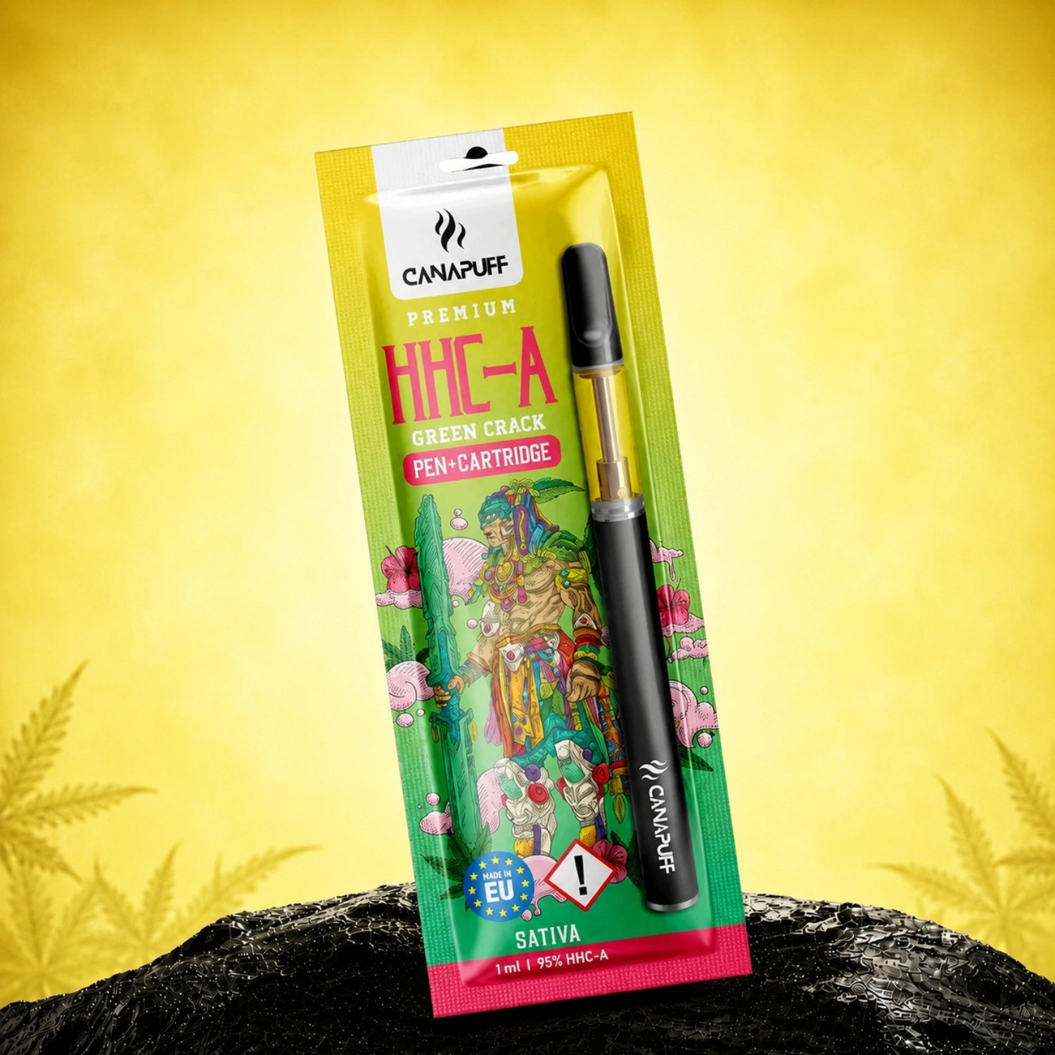 HHC-A Pen+Kartusche Green Crack 95%