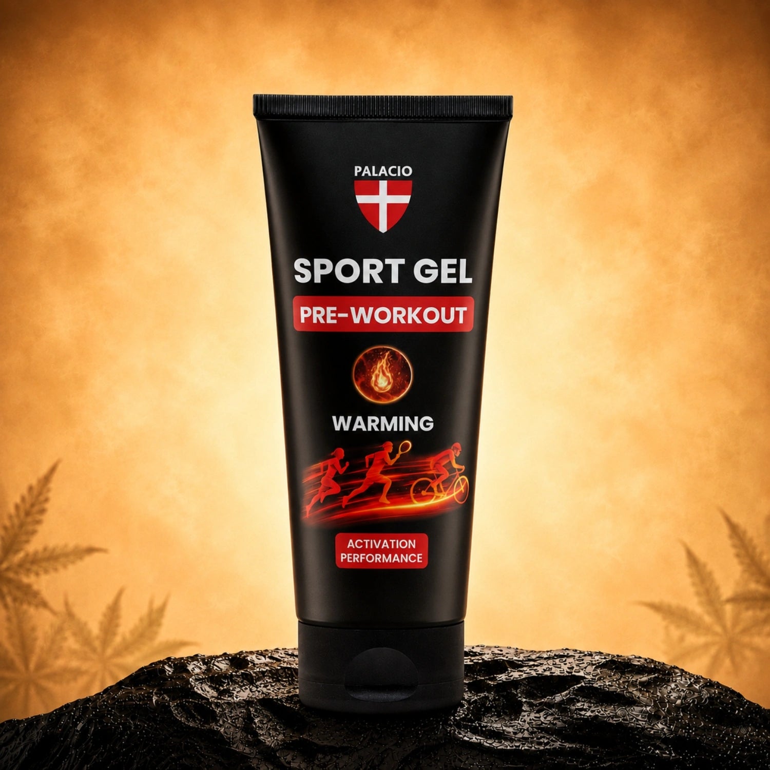 Palacio Hanf Sport Gel Forte Warm 200ml