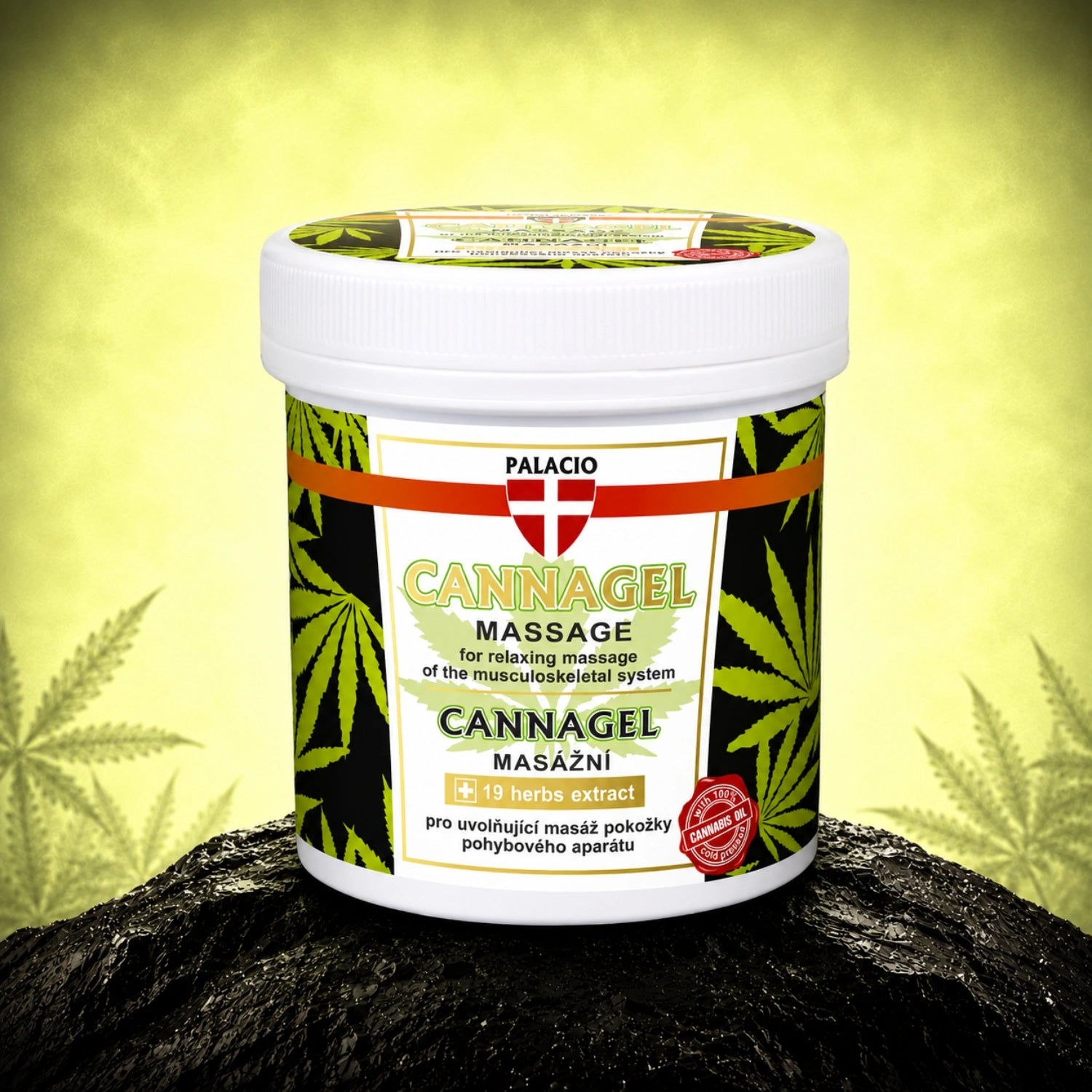 Palacio Hanf Massagegel CANNAGEL 250ml