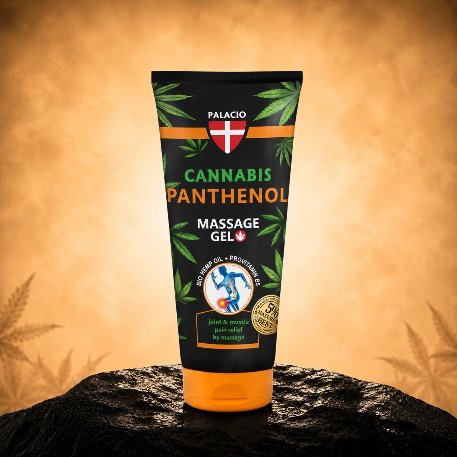 Palacio Hanf Massagegel mit Panthenol 200ml