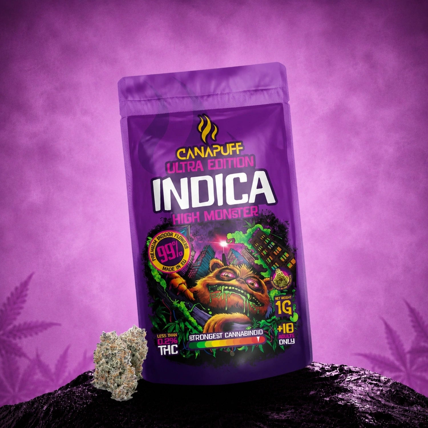 Indica Blüten High Monster Ultra Edition 99%