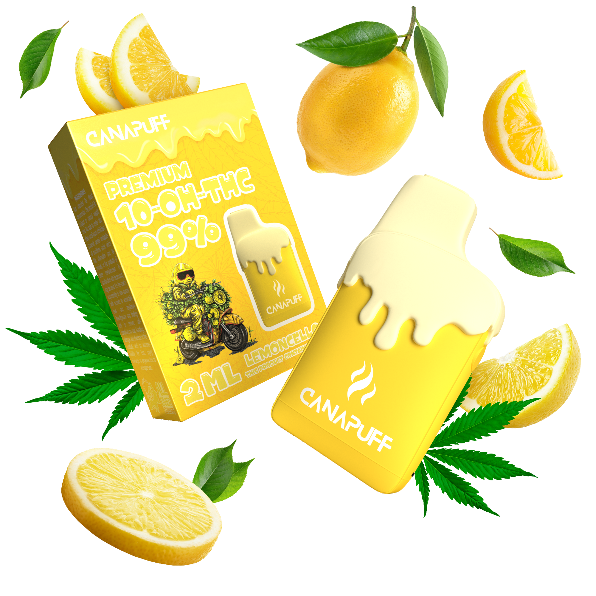 Lemoncello 99% 10-OH-THC - Canapuff - Vape - 2ml-Canapuff
