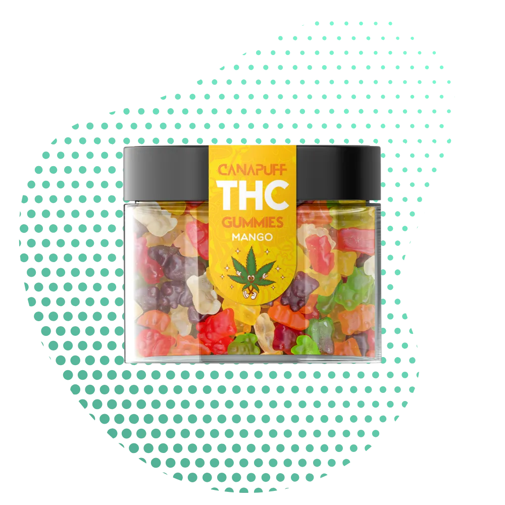 THC Gummibärchen Mango-Canapuff