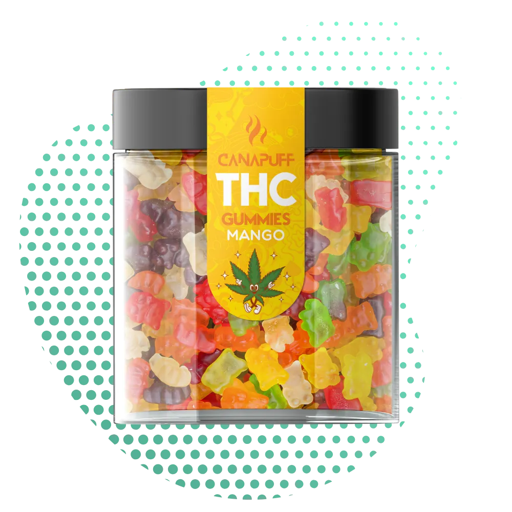 THC Gummibärchen Mango-Canapuff