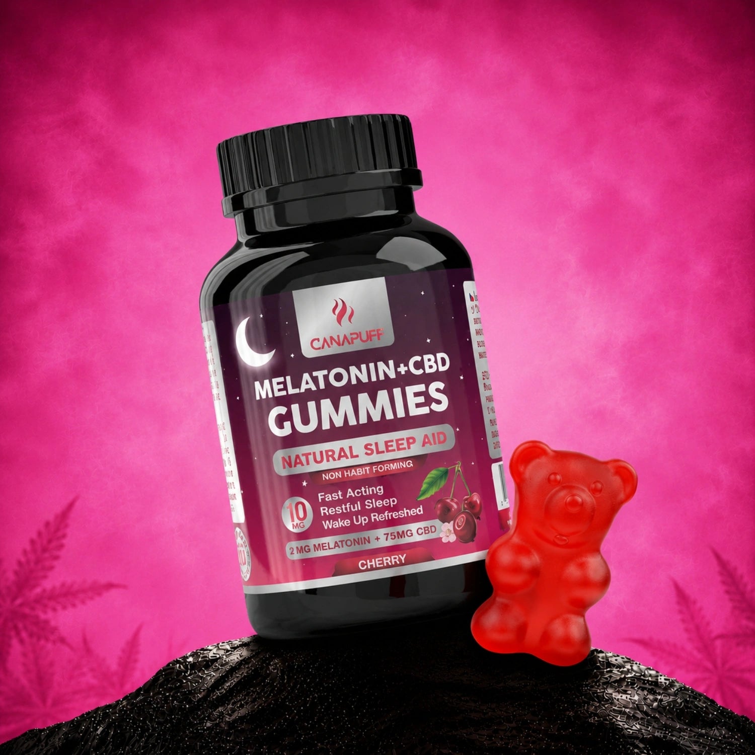Melatonin+CBD Gummibärchen Kirsche