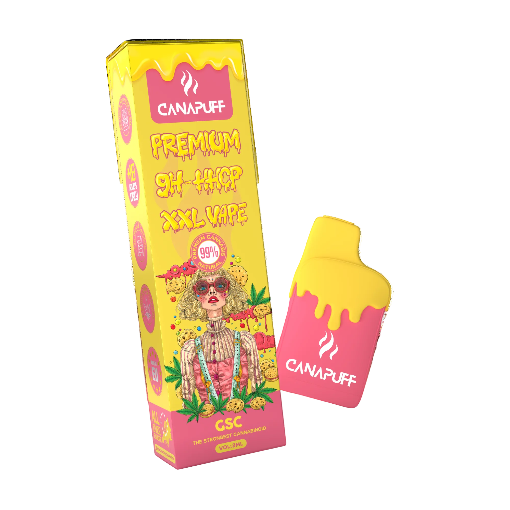 9H-HHCP XXL Vape GSC 99% 2ml