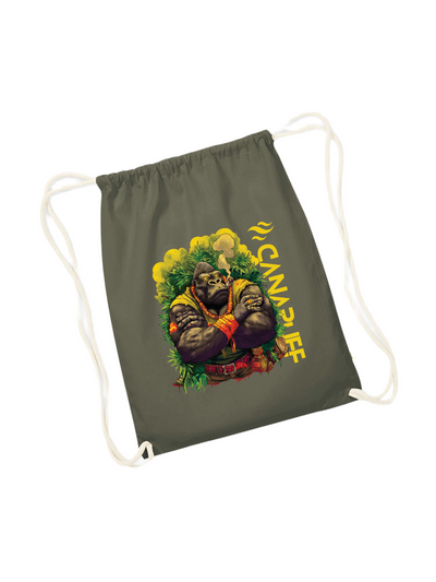 Gymnastikpose – Gorilla Power – Oliven