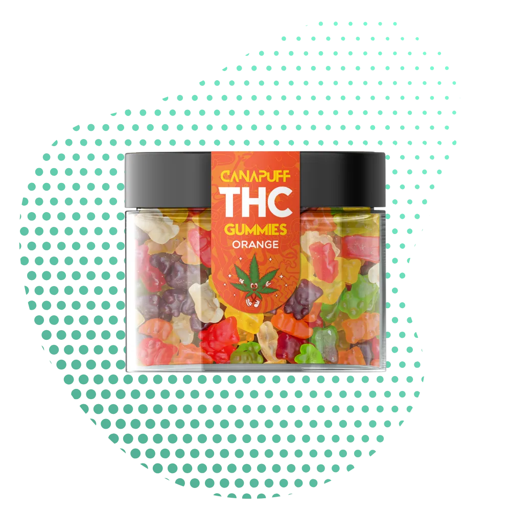 THC GummibÀrchen Orange-Canapuff