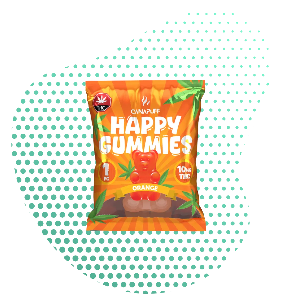 THC GummibÀrchen Orange-Canapuff
