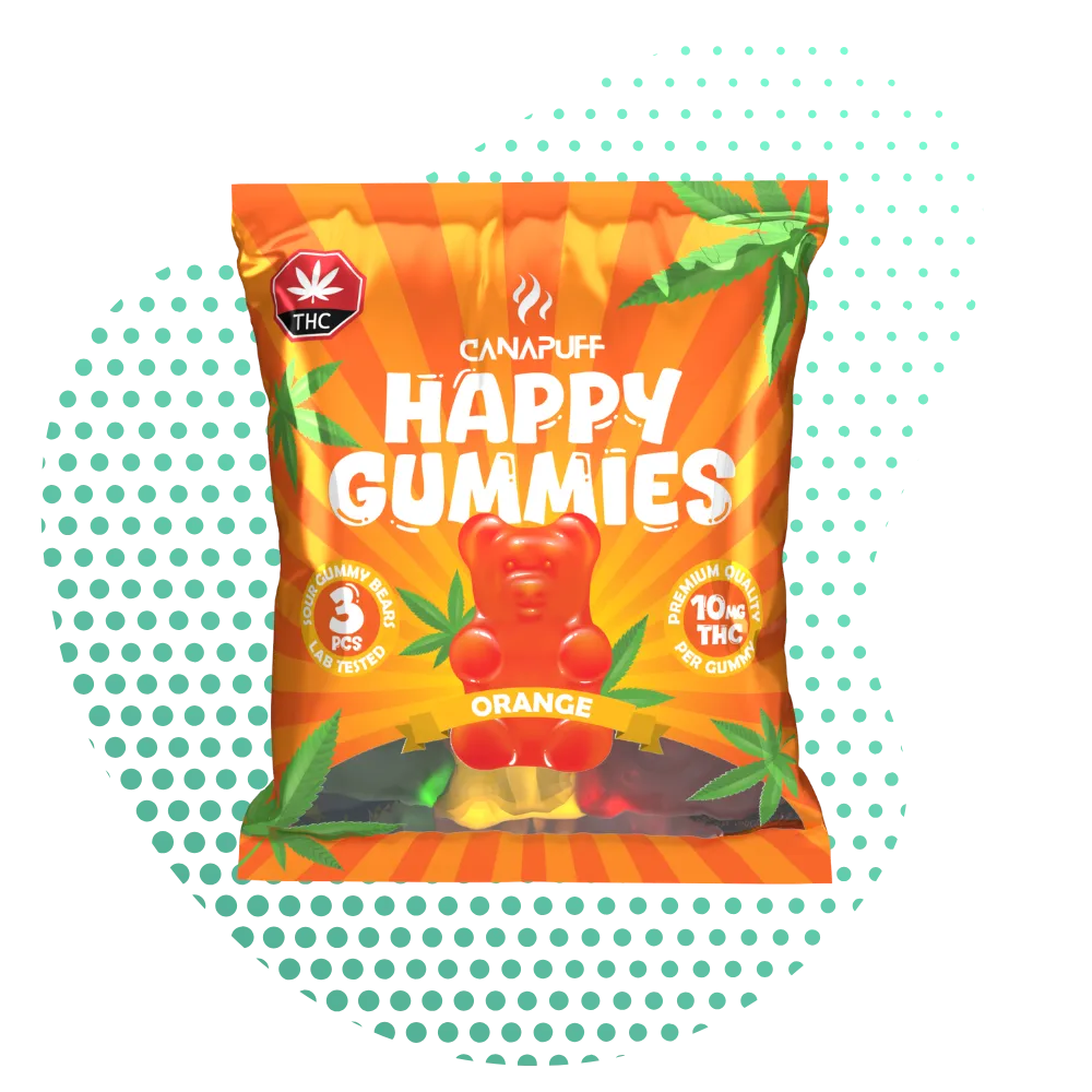 THC GummibÀrchen Orange-Canapuff
