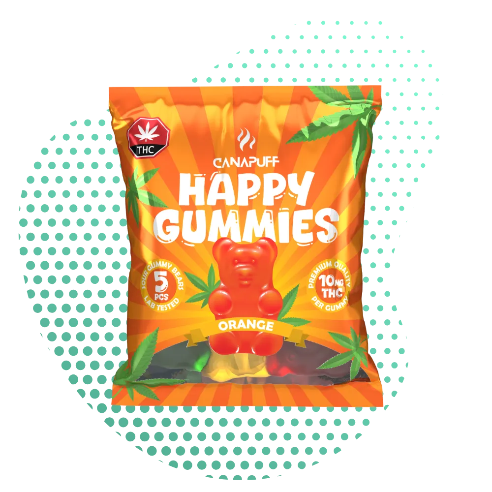 THC GummibÀrchen Orange-Canapuff