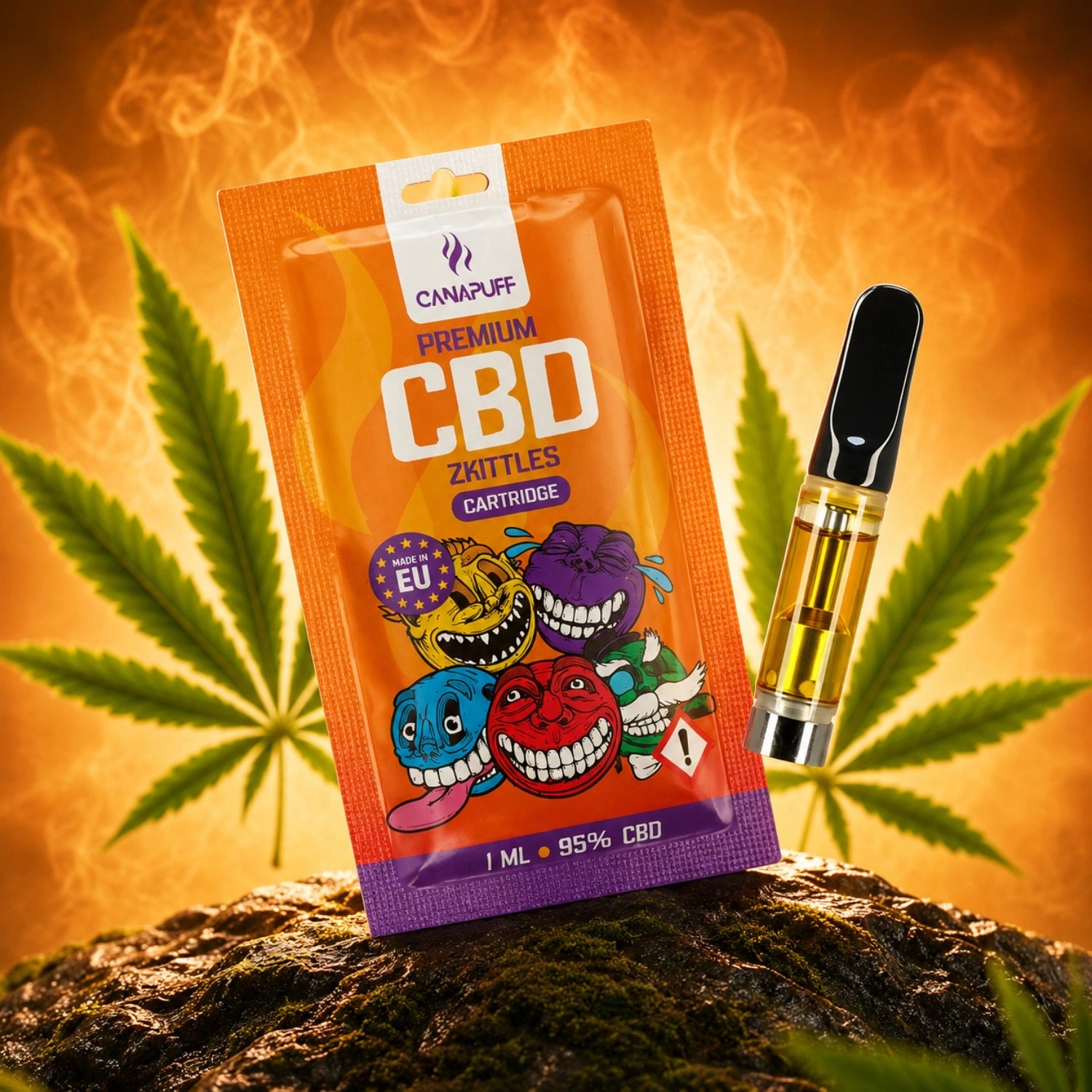 CBD Kartusche Zkittles 95%