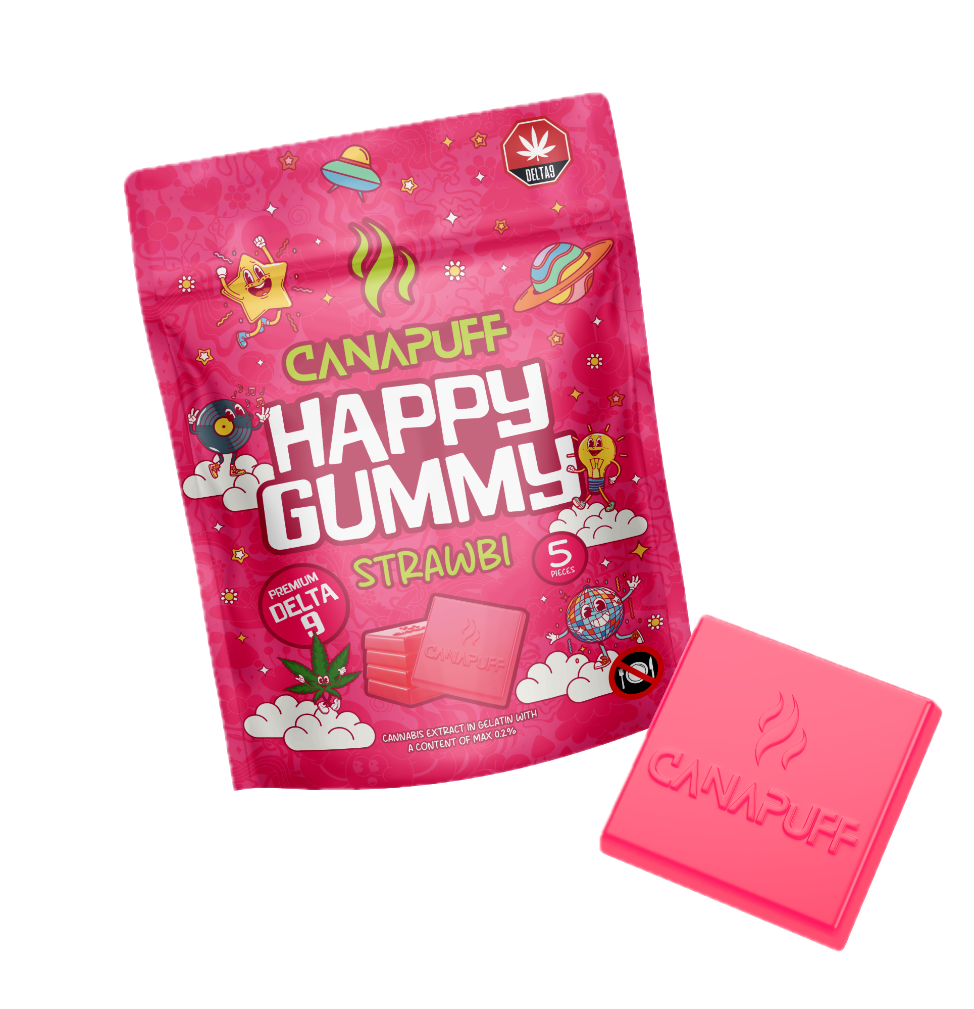Delta 9 Gummy Strawbi