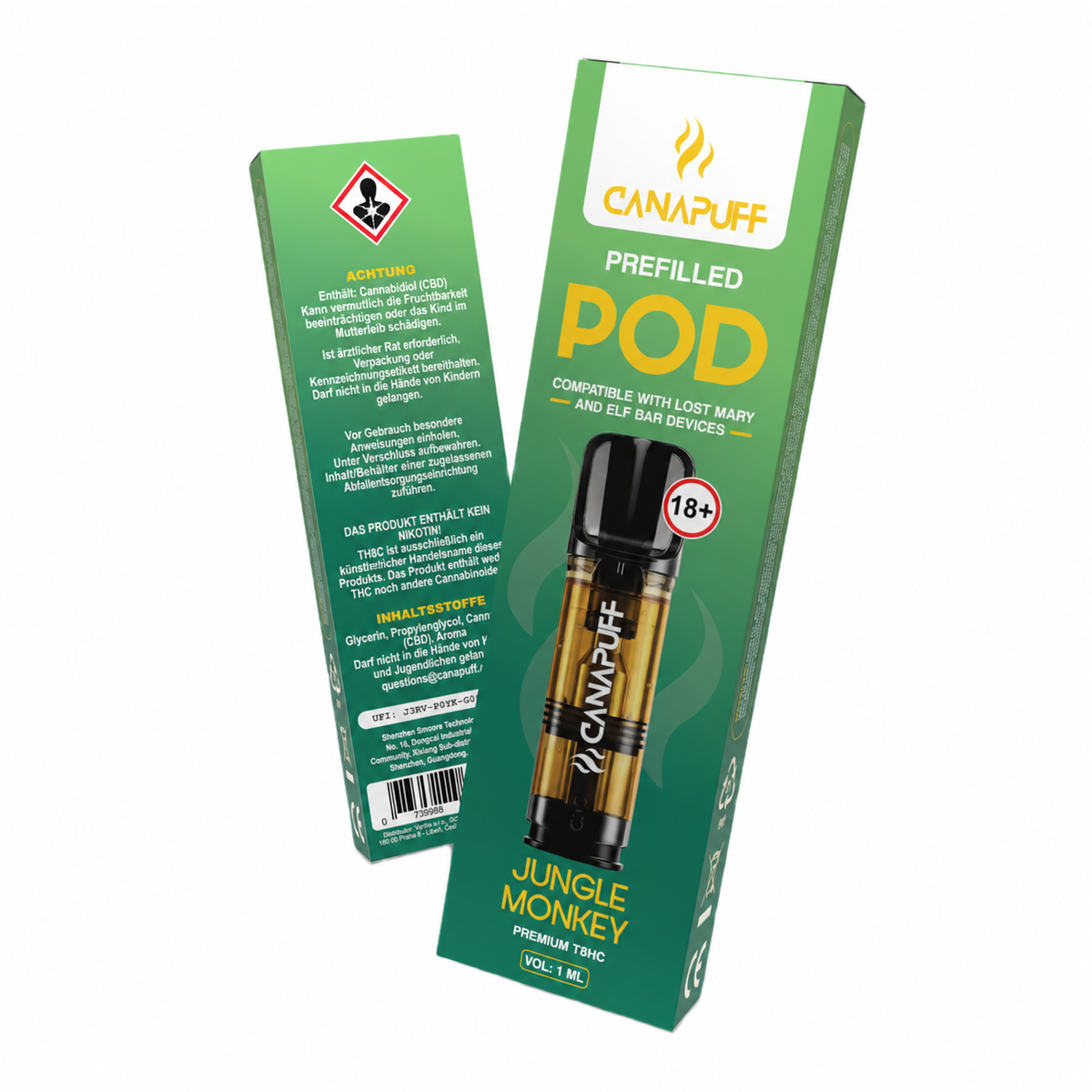 T8HC POD Jungle Monkey 1 ml