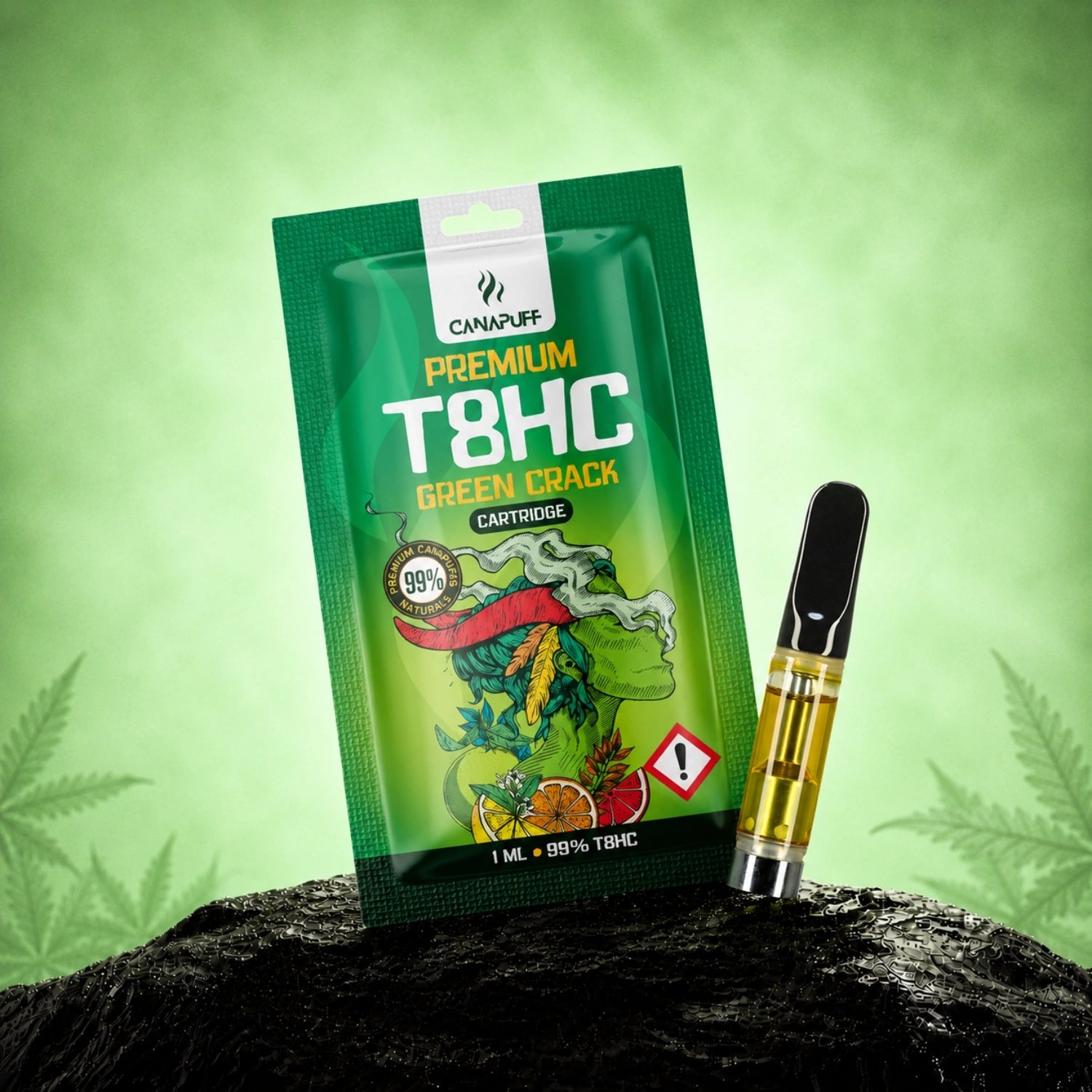 T8HC Kartusche Green Crack 99%