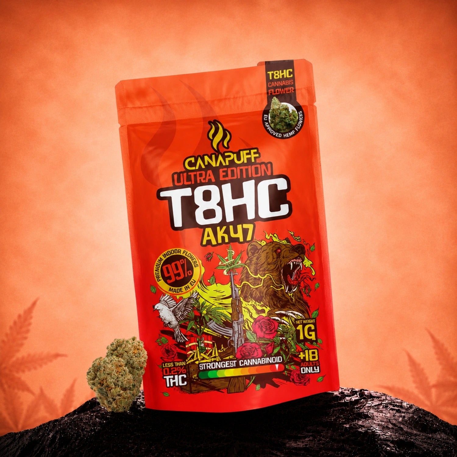 T8HC Blüten AK47 Ultra Edition 99%
