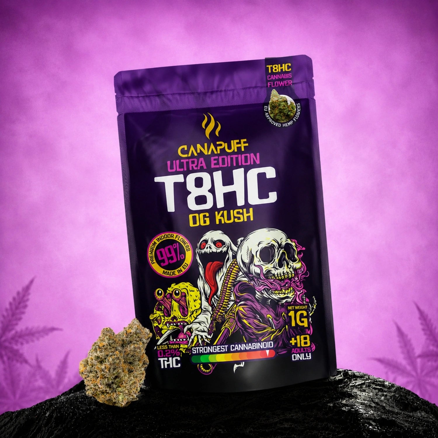 T8HC Blüten OG Kush Ultra Edition 99%