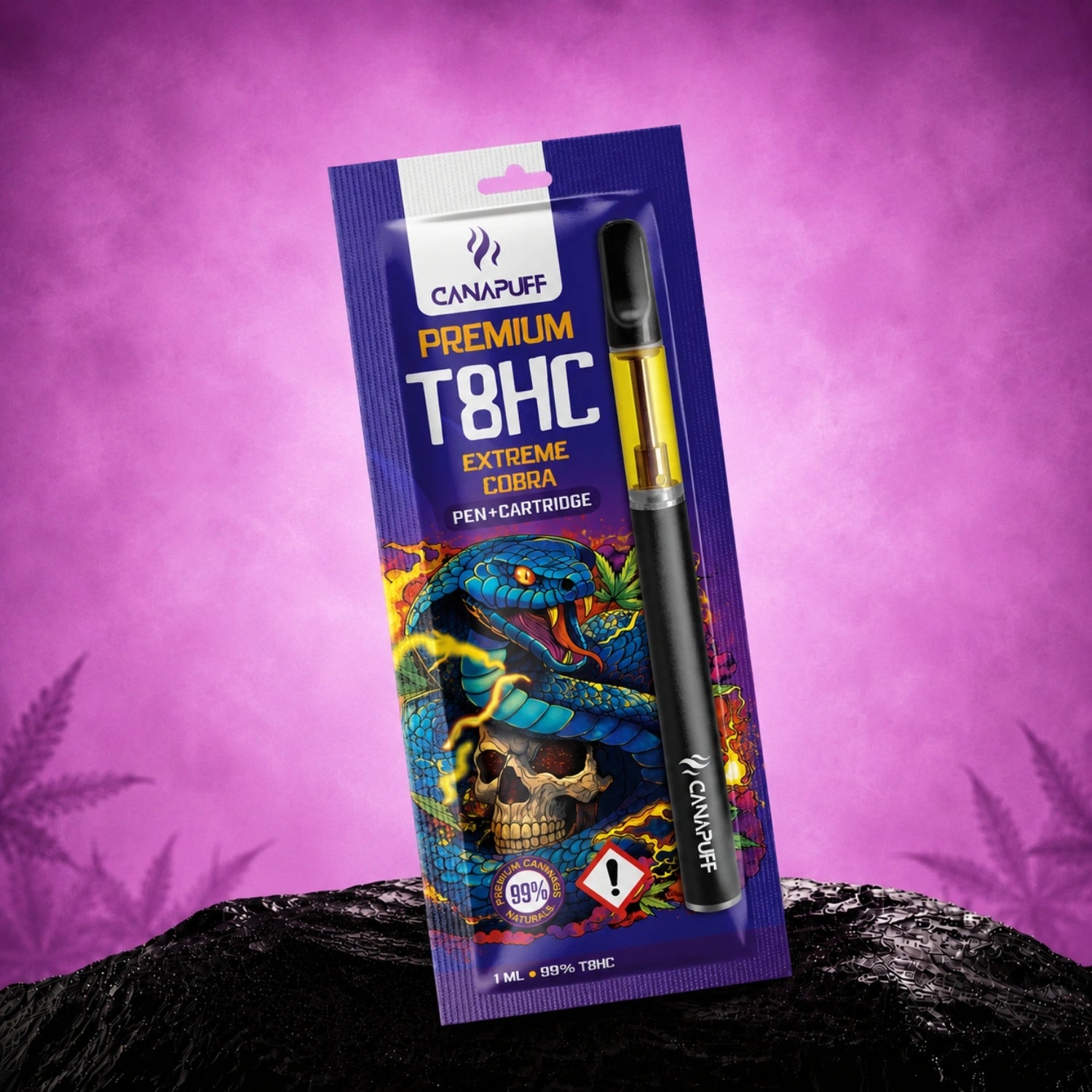 T8HC Pen+Cartridge Extreme Cobra 99%