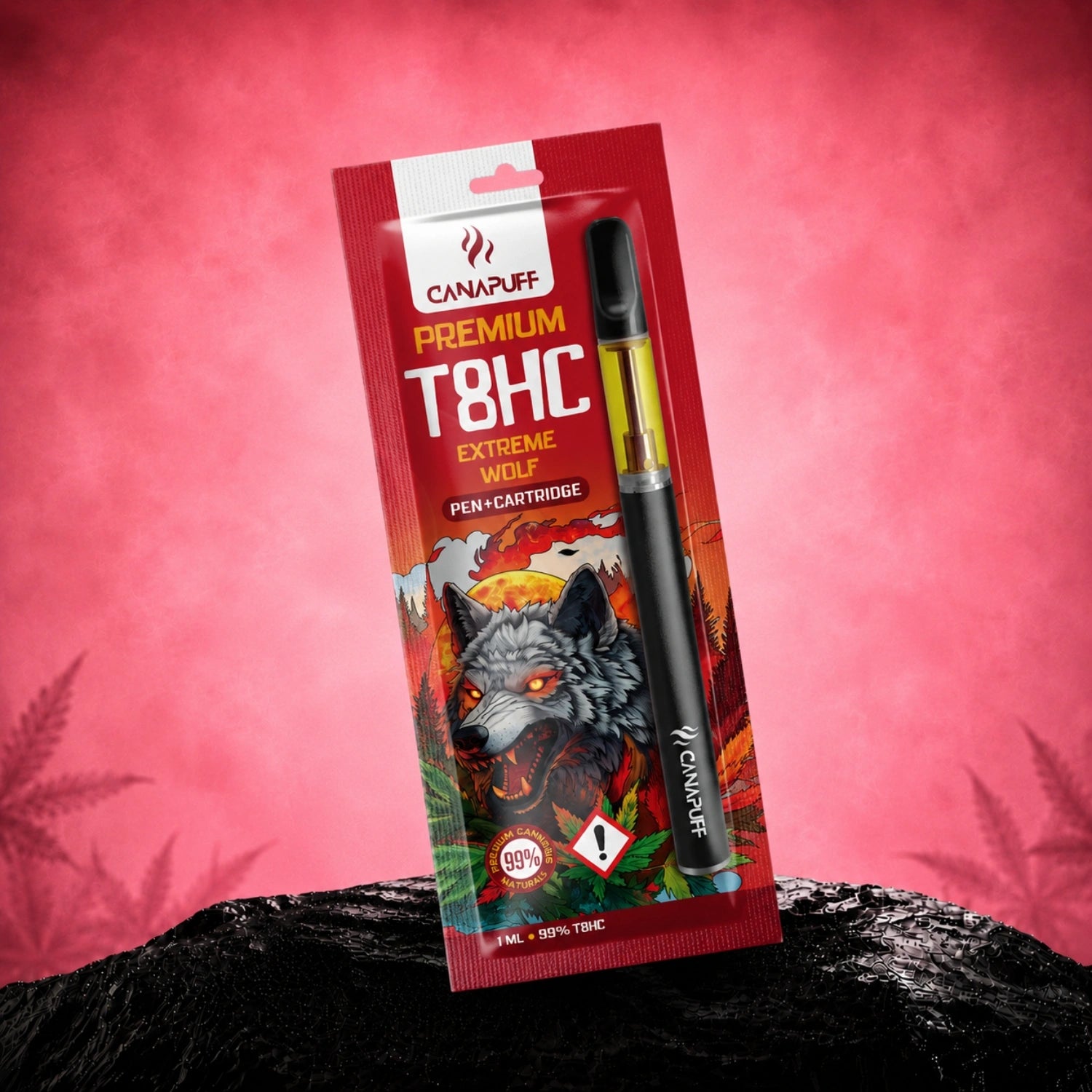 T8HC Pen+Cartridge Extreme Wolf 99%