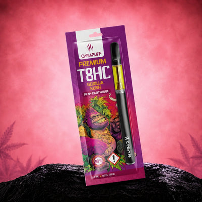 T8HC Pen+Cartridge Gorilla Kush 99%