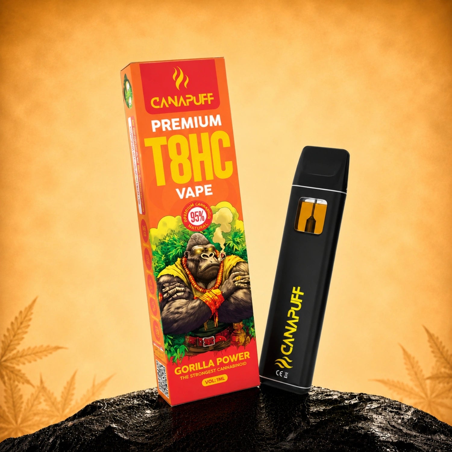 T8HC Vape Gorilla Power 95 % 1 ml