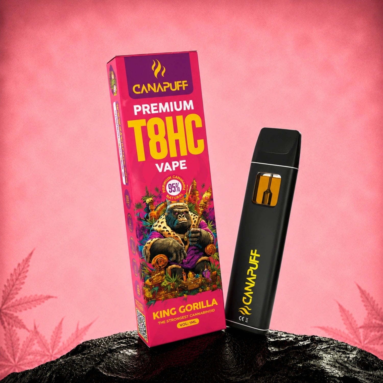 T8HC Vape King Gorilla 95 % 1 ml