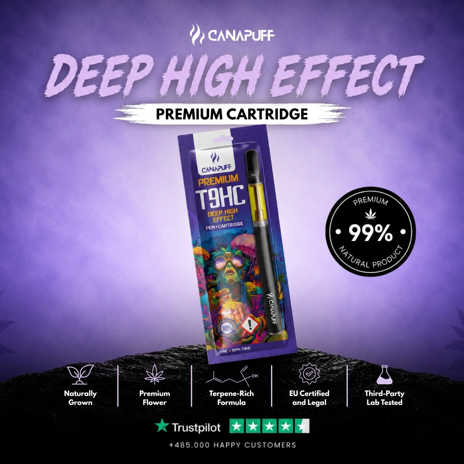T9HC Pen+Kartusche Deep 99%