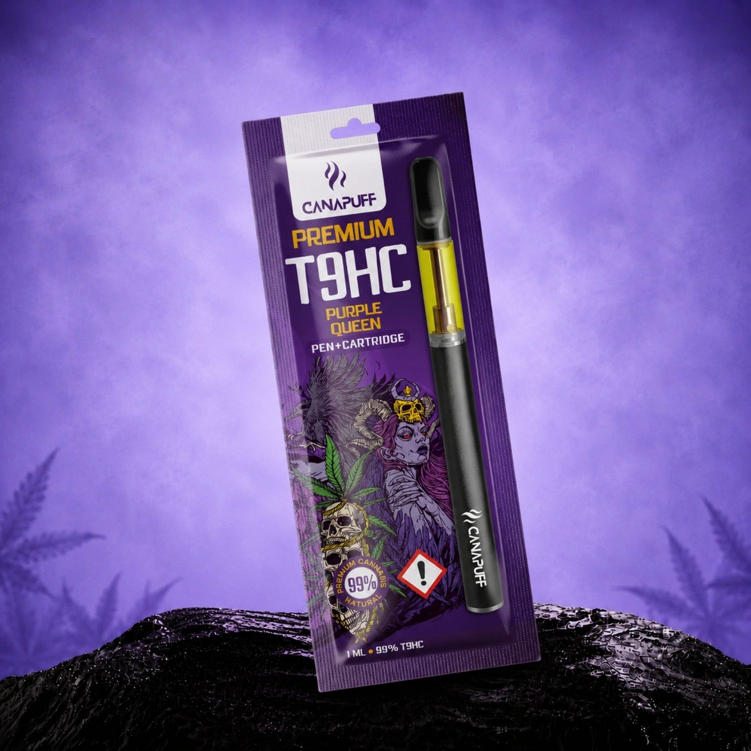 T9HC Pen+Cartridge Purple Queen 99%
