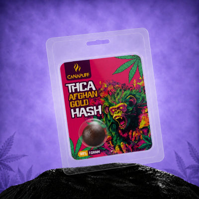 THCA Hash Afghan Gold 99% 1γρ